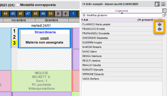 Segnalazione delle attivit problematiche degli alunni rappresentanti di un consiglio